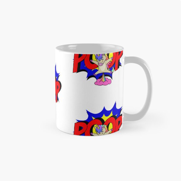 Item preview, My retro pooping unicorn popart drawing  designed and sold by Blondiabshop.