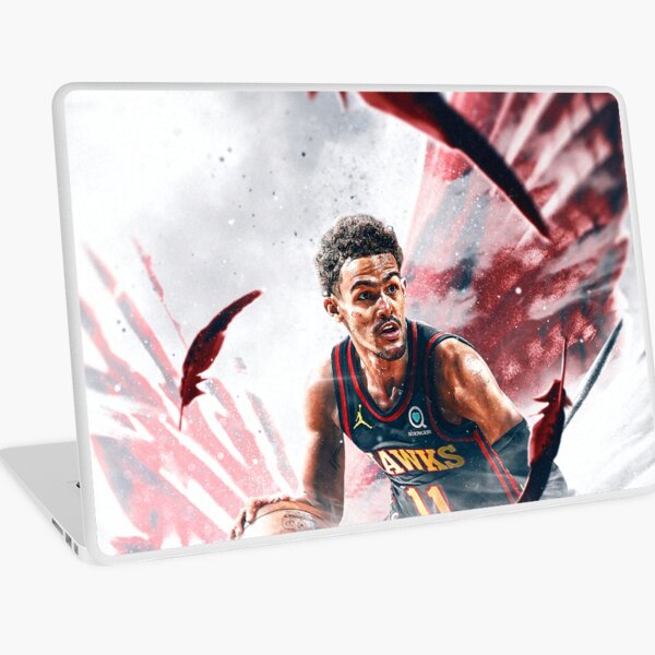 Art Trae Young Wallpaper Laptop Skin for Sale by DaishaZian