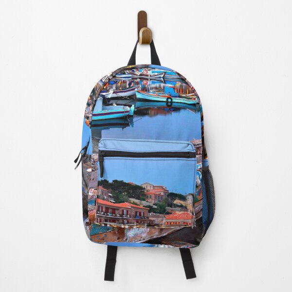 Item preview, The port of Molyvos town - Lesvos island designed and sold by Hercules Milas.