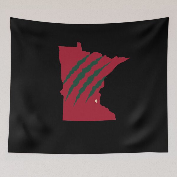 Item preview, State of Minnesota with scratches of a wild animal  designed and sold by osborange.