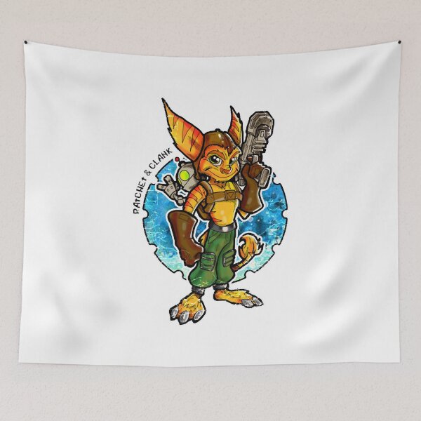 Item preview, Overcome Mischievous Shooting Action Lucky Ratchet And Clank Retro designed and sold by MurphyPicking.