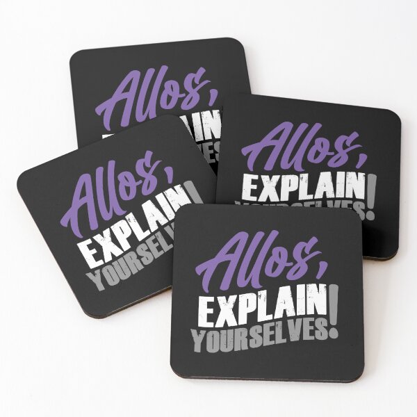 Item preview, Allos, Explain Yourselves! (Block) designed and sold by asexualmemes.
