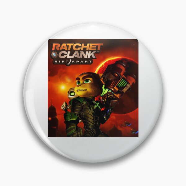 Item preview, Overcome Mischievous Shooting Action Lucky Ratchet And Clank Rift Apart Art Retro designed and sold by MurphyPicking.
