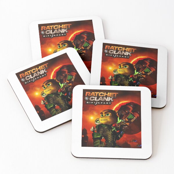 Item preview, Overcome Mischievous Shooting Action Lucky Ratchet And Clank Rift Apart Art Retro designed and sold by MurphyPicking.