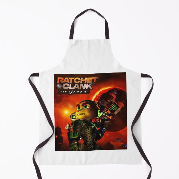 Item preview, Overcome Mischievous Shooting Action Lucky Ratchet And Clank Rift Apart Art Retro designed and sold by MurphyPicking.