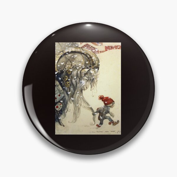 Item preview, Yule Goat - John Bauer Christmas  Greeting Card designed and sold by VidalCarroll.