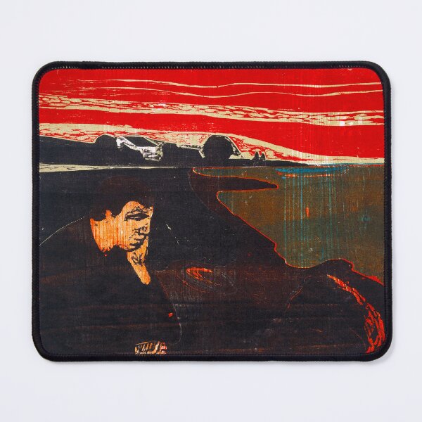 Item preview, EDVARD MUNCH - Evening Melancholy 1896 designed and sold by Go Logo Designs.