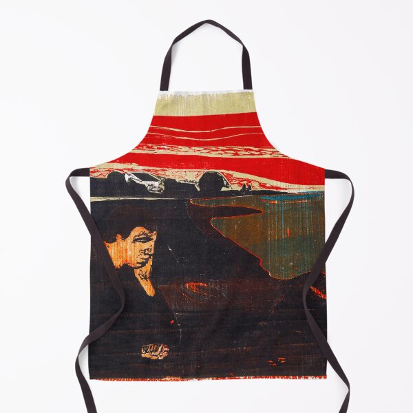 Item preview, EDVARD MUNCH - Evening Melancholy 1896 designed and sold by Go Logo Designs.