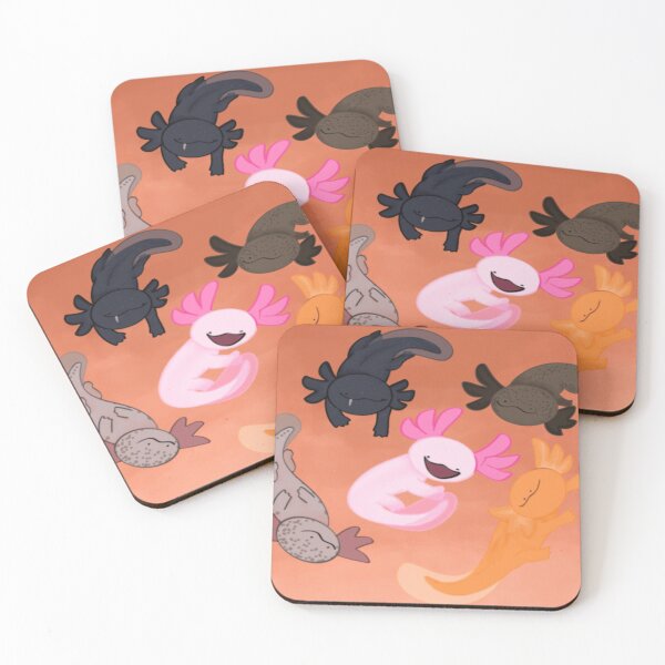 Item preview, Cute Axolotls designed and sold by GanArtwork.