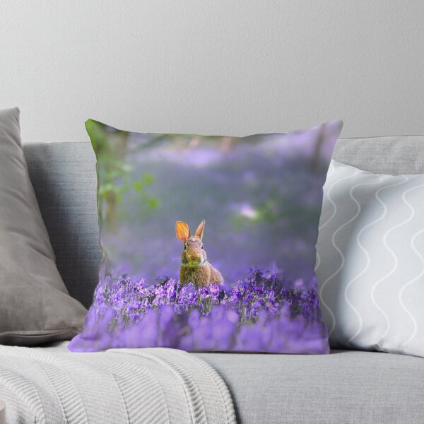Item preview, Rabbit In The Bluebell Wood designed and sold by Alisonchambers2.