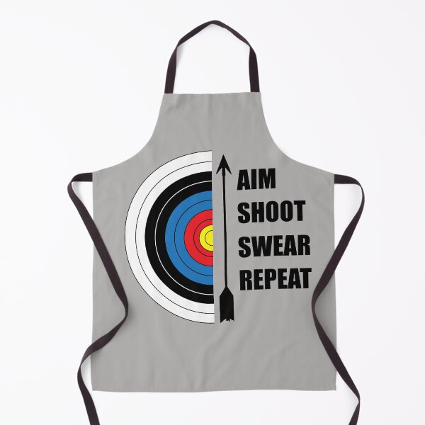 Item preview, Archery Aim Shoot Swear Repeat  designed and sold by LarkDesigns.