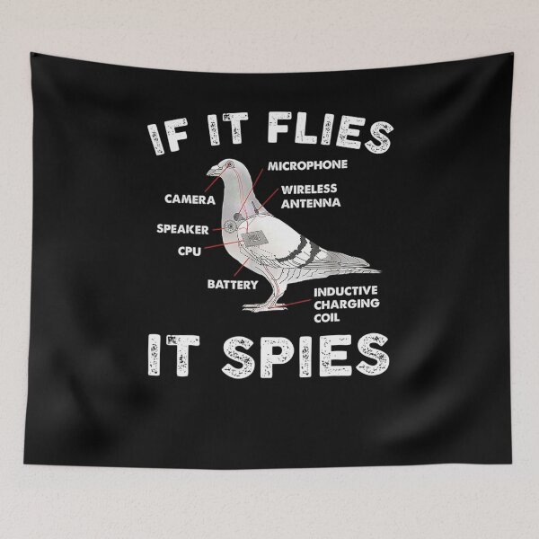 Item preview, Vintage Retro Birds Are Not Real designed and sold by fostebris.