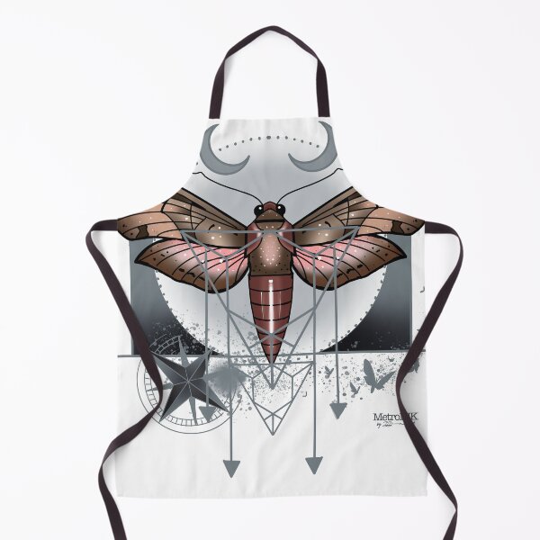 Item preview, Geometric Moth designed and sold by MetroInk.