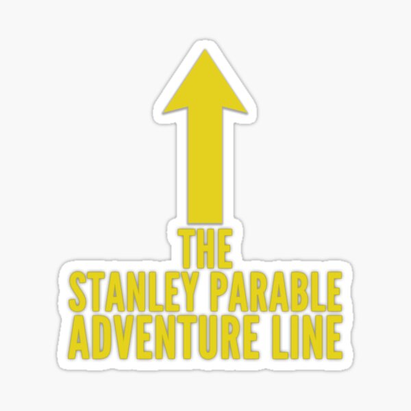 The Stanley Parable: Adventure Line Sticker