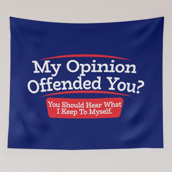 Item preview, My Opinion Offended You Adult Humor Novelty Sarcasm Witty Mens Funny, Basic Novelty, Amazing Idea designed and sold by JOHNSTORE5.