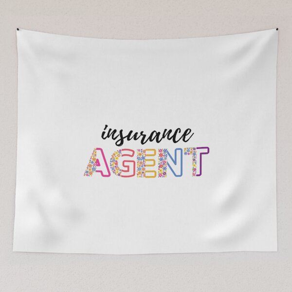 Item preview, Insurance Agent Floral - insurance agent - life insurance work insurance designed and sold by CaitU.