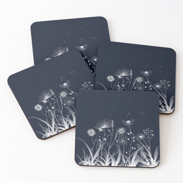 Item preview, Summer meadow blue white designed and sold by sabantha.