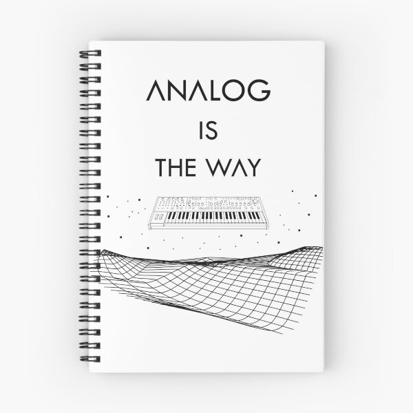 Item preview, Analog Is The Way - Black designed and sold by 2fedex2.