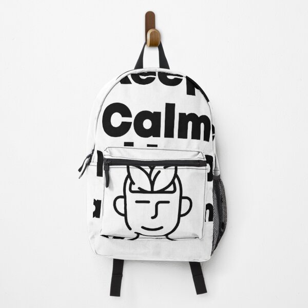 Item preview, Keep Calm And Looks Straight Ahead designed and sold by AnimateSpring.