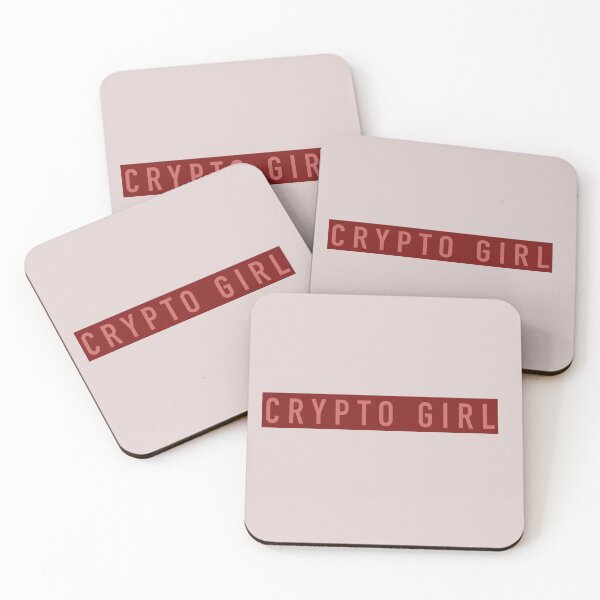Item preview, Crypto girl designed and sold by Crypmetal.