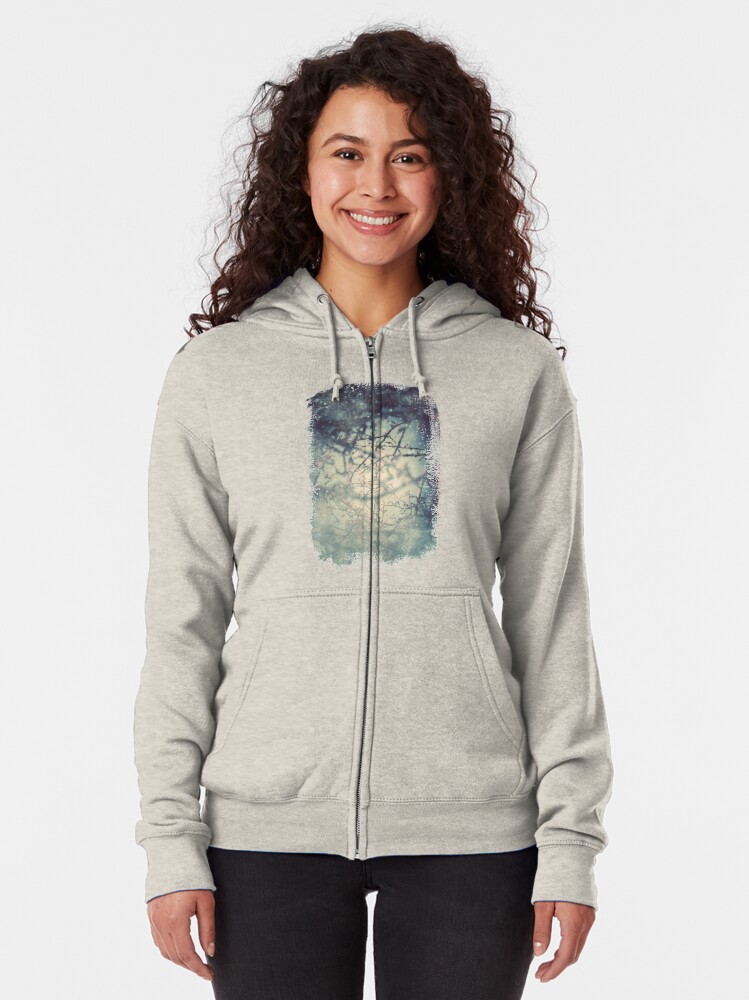 Alternate view of Heart of Winter Zipped Hoodie