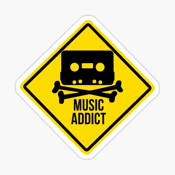 Item preview, Music Addict designed and sold by freshangover.