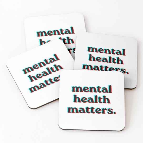 Item preview,  Mental Health Matters Holograph style v2 black designed and sold by justsomethings.