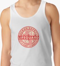Hawaii Lifeguard Logo Tank Top