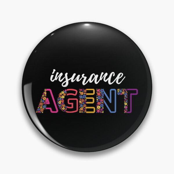 Item preview, Insurance Agent Floral (white)- insurance agent - life insurance work insurance designed and sold by CaitU.