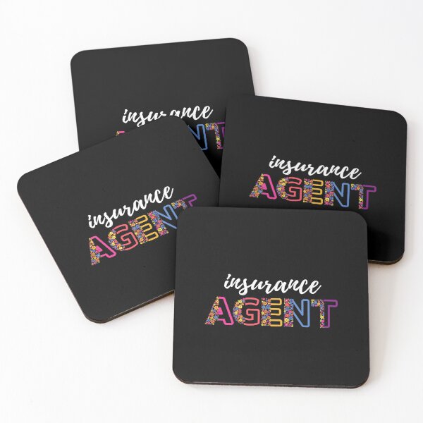 Item preview, Insurance Agent Floral (white)- insurance agent - life insurance work insurance designed and sold by CaitU.