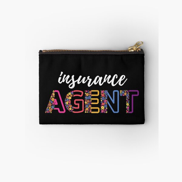 Item preview, Insurance Agent Floral (white)- insurance agent - life insurance work insurance designed and sold by CaitU.