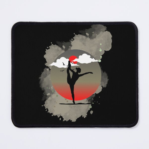 Item preview, Dancer figure under the red sunset. designed and sold by M-Infinite.