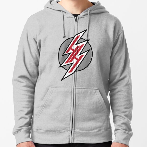 Logotipo de Hentai Haven (letra grande) Sudadera con capucha y cremallera