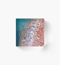 Gantheaume Felsenmuster arrial Acrylblock