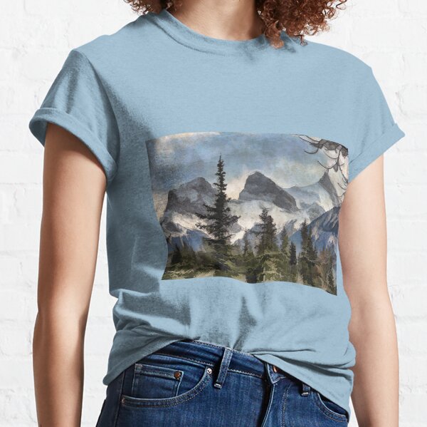 Canadian Rockies Vacation Apparel Canadian Rockies Souvenir Raglan Baseball  Tee