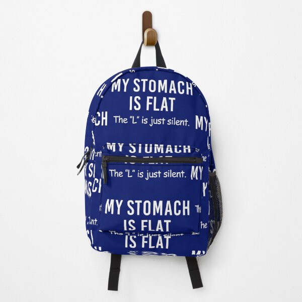 Item preview, My Stomach Is Flat The L Is Silent Mens Humor Novelty Sarcastic Funny, Team, New, Amazing Idea designed and sold by JOHNSTORE5.