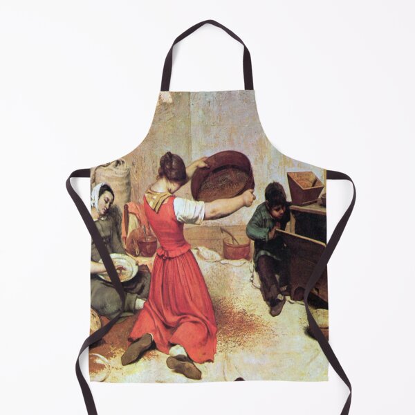 Item preview, The Wheat Sifters-Gustave Courbet designed and sold by LumiereSasha.