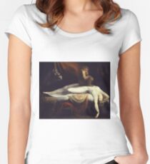 Henry Fuseli - Der Albtraum1781 Tailliertes Rundhals-Shirt