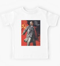 Lenin Poster Kids Tee