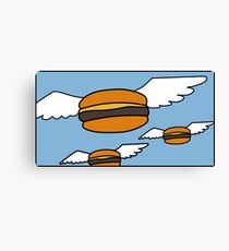 Heavenly Burgers Canvas Print