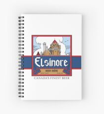"Elsinore Beer" - as seen on "Strange Brew" Spiral Notebook