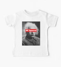 Camiseta para bebé Albert Einstein MC Cuadrado Supremo