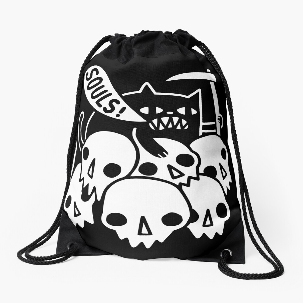 Cat Got Your Soul? Drawstring Bag