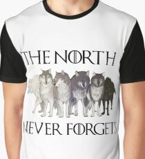 Camiseta gráfica EL NORTE NUNCA SE OLVIDE