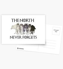DER NORD VERGESSEN NIE Postkarten