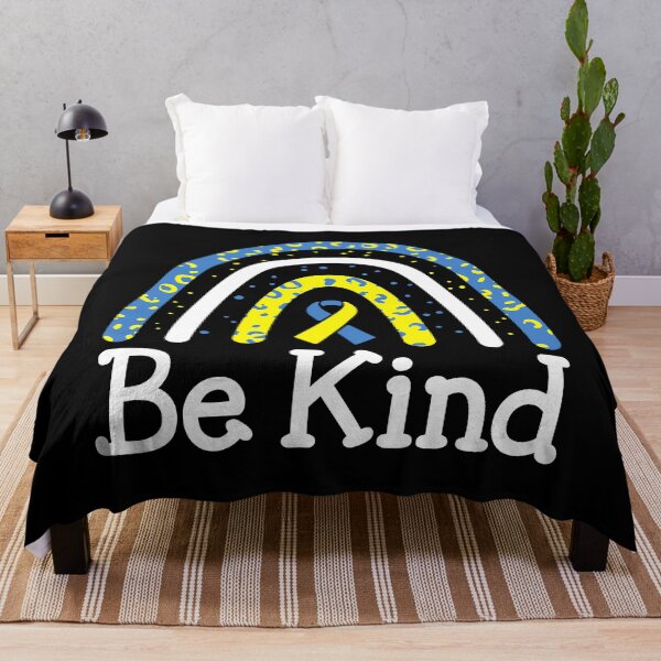 Item preview, Be Kind Rainbow World Down Syndrome Awareness Day designed and sold by caintati.