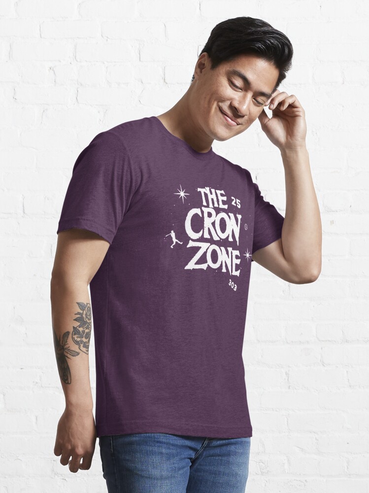C.J. Cron Shirt, Colorado Baseball Men's Cotton T-Shirt