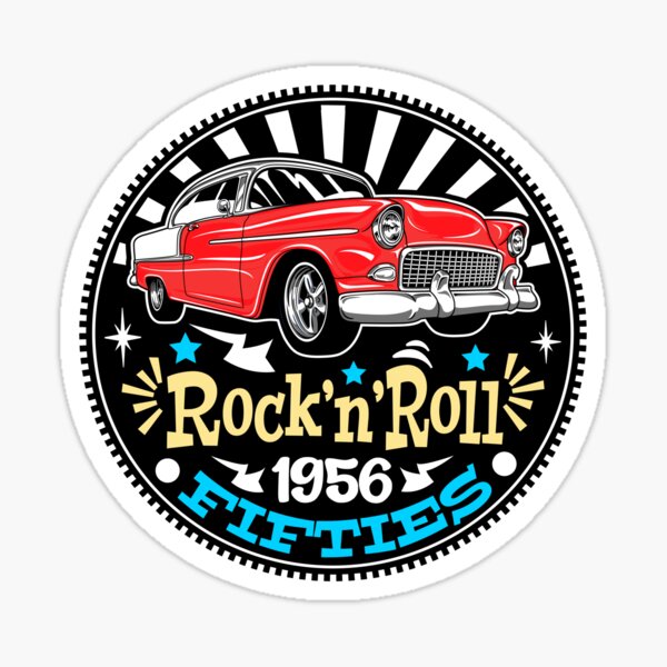 Item preview, Rockabilly Music Classic Car 50s Sock Hop Party designed and sold by MemphisCenter.
