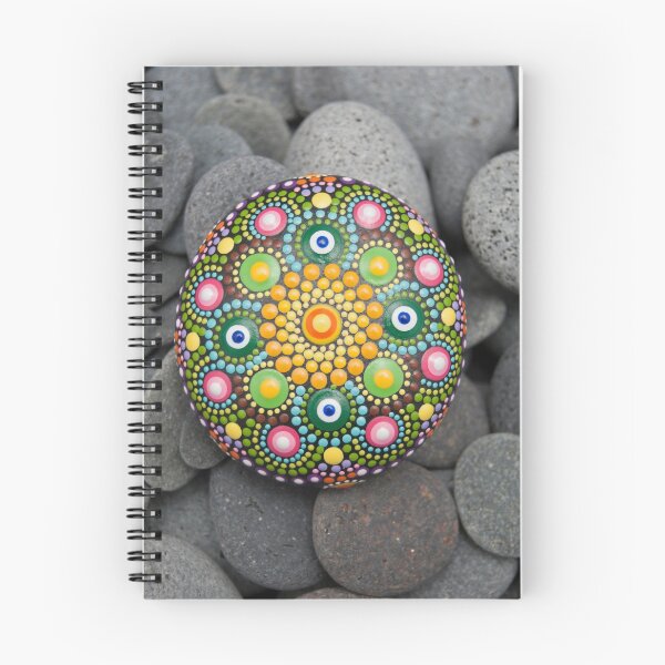 Item preview, Dot art mandala stone designed and sold by mandalaole.