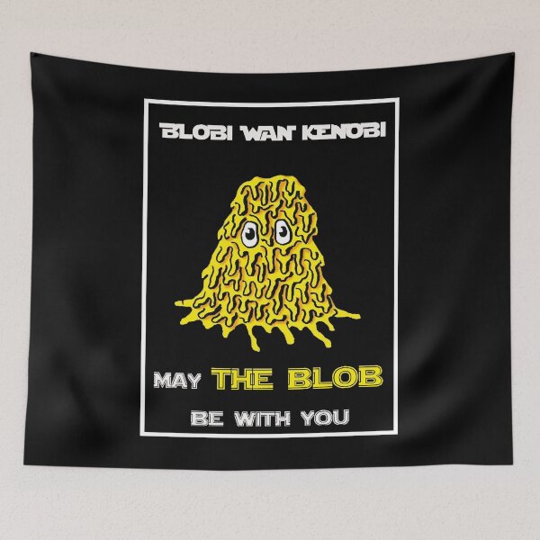 Item preview, BLOBI WAN KENOBI May The Blob be with you designed and sold by WilliamMaddox.